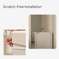 Indoor Pet Gate No-Drill Adjustable Dog Barrier
