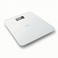 Body Weight Scale with Glass Surface Square Digital Body Weight Scale Rounded Corners Stable for Home Gym, Dorm Room