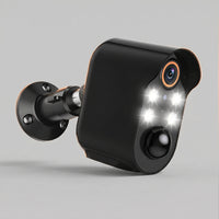 Outdoor Wireless Security Camera Adjustable Security Camera with Bracket Weatherproof Distant Access for Porch, Driveway