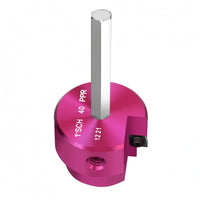 Round Metal Head PVC Pipe Reamer Side Cutter Rotary Pipe-Fitting Tool Compact Hex Shank Reamer Clean Cut