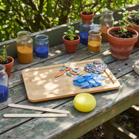 DIY Mosaic Coaster Kit Premium Material Handmade Coaster Making Set Variety of Shapes Wooden Base Mosaic Kit for Beginners, Teens, Tabletop Decoration