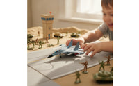 Landing Gear Jet Model Printed Markings Die-Cast Jet Toy Underwing Missiles Aircraft Model Detailed Surface