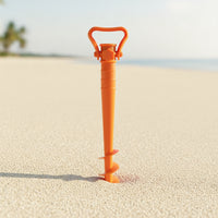 Lightweight Beach Umbrella Anchor Portable Umbrella Sand Anchor Adjustable Spiral Ground Stake Tooleffortless for Garden