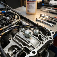 Single Connector Engine Knock Sensor Compact Replacement Knock Sensor Silver Finish Automotive Part Easy Installation