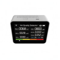 Built-in Display Digital Air Quality Monitor Temperature and Humidity Indoor Air Quality Tester Handheld Formaldehyde Monitor Compact