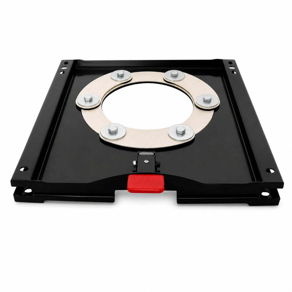 Rotating Seat Base Plate Rotatable Swivel Seat Base with Release Lever Stable Swivel Mount for Recreational Vehicle Builders