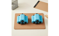 Reusable 4-in-1 Arithmetic Stamp Refillable Ink Addition Subtraction Question Roller Educational Toy for Students