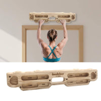 Fingerboard Climbing Skin-Friendly Wooden Finger Training Board Heavy Duty Pull-up Finger Training Board for Home Workout, Gym