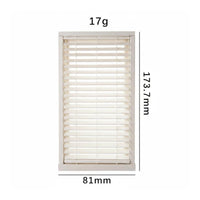 Miniature Window Shade Realistic Look Dollhouse Shade Miniature Window Shutter