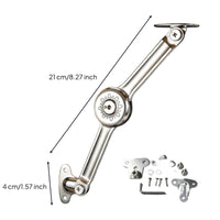 Lift-up Hinge Polished Cabinet Door Lift Stay Cabinet Door Support Arm Mechanical Hardware Corrosion-Resistant for DIYers