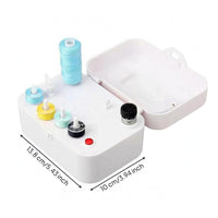 Two-Way Power Portable Bobbin Winder Compact Electric Bobbin Winder