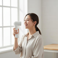 Handheld High-Speed Fan Fast Type-C-C Charging Battery-Powered Handheld Fan Efficient Engine Quiet Function for Commuting