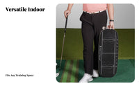 Provides Instant Feedback Golf Swing Balance Board Long-Lasting Wooden Construction Golf Weight Transfer Board Non-Slip Surface for Golfers