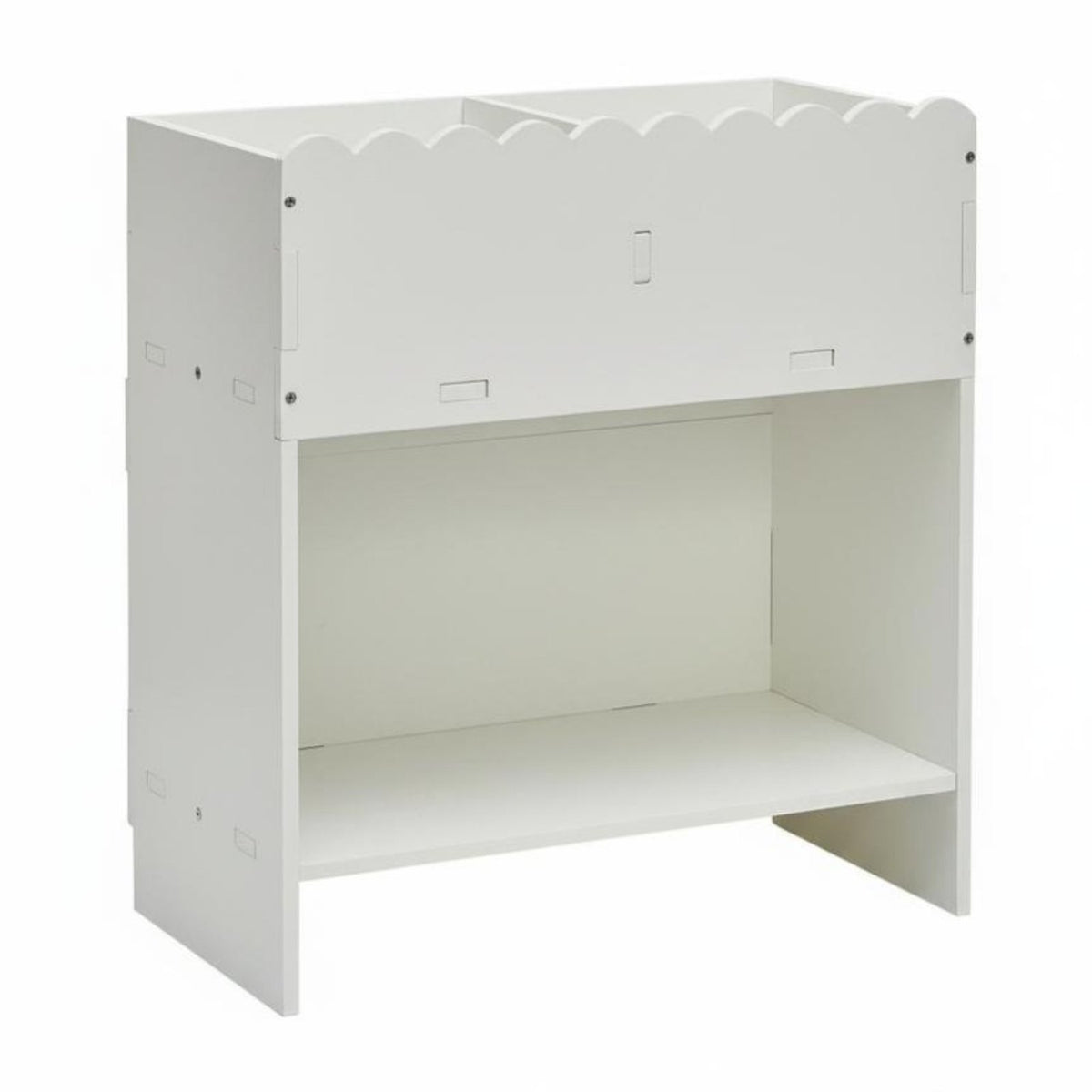 Multi-Tier Book organizer Space-Saving desktop Rack Easy Assembly for Study Area