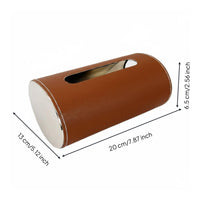 Metal Tissue Box Cover Long-Lasting Tissue Box Organizer Elegant for Living Room