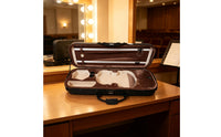 Violin Case Portable Violin Case with Hygrometer Travel Carrying Cases for Lessons, Commuting