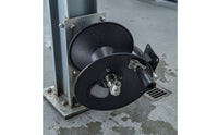 Pressure Washer Hose Reel with Hand Crank Industrial High-Pressure Hose Reel for Automotive Detailers, Workshops
