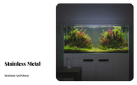 Aquarium Inflow Outflow Pipe Kit Rust Resistant Aquarium Inflow Outflow Rustproof Metal Strainer Tube Kit for Aquascapers