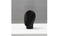 Mannequin Head with Stand Textile-coveredCovered Mannequin Head Hat Display Stand Upright Freestanding for Retailers