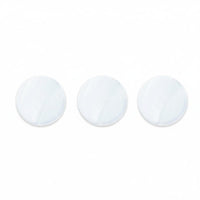 3 Pieces Multiple Materials Available Mother-of-Pearl Shell Trumpet Key Button Hand Polished Mother-of-Pearl Shell Valve Cap Natural
