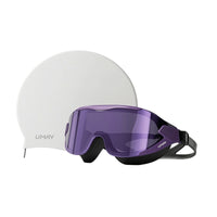 Anti-Fog Goggles with Swim Cap Adjustable Swim Goggles Tinted Eyewear Wide-View for Swimmers, Adults, Swimming Pool