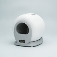 Automatic Cat Litter Box Fully Enclosed Self-Cleaning Cat Litter Box Appliance Freestanding Compact for Indoor, Living Room