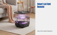 Foot Spa Bath, Heated, Constant Temperature, Electric Massage, Deep Basin, Home Wellness