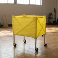 Foldable Ball Cart Foldable Ball Cart Compact Athletic Gear Organizer for Training Field