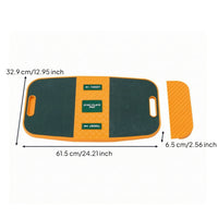 Textured Golf Swing Training Board Stable Golf Swing Training Aid Balanced Weight Transfer Board Long-Lasting for Golfers