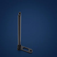 Knurled Texture Fishing Alarm Bracket Matte Finish Rod Alarm Mount
