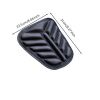 Universal Fit 3D Motorcycle Seat Cushion Heat Dissipation Shock Absorbing Scooter Seat Pad Pressure Relief Motorcycle Saddle Cushion Slow Rebound for Commuters