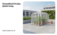 Bird Proof Net Greenhouse Breathable Mesh Plant Enclosure Sun Protection Growing Tent Sturdy Frame for Gardeners, Home Growers, Hobbyists, Garden, Vegetable Plot, Balcony, Patio