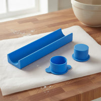 Easy to Use Round Cookie Press Mold Perfect Treats Cake Bite Tool Set Sturdy Circle Food Shaper for Bakers, Kitchen