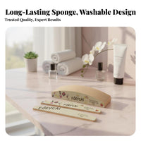 Sponge Pedicure Tool-Resistant Double-Sided Nail File Hard-Wearing & Sturdy 100/180 Grit Sponge for Manicurists, Beginners, Pedicure, Home