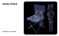Foldable Design space-saving Camp Stool multi-purpose foldable Camp Seat Lightweight Folding Chair Easy Setup for Anglers, on-the-on the moveers, Fishing, Camping, on-the-on the move, Hiking