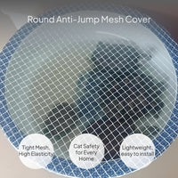 Mesh Aquarium Cover Breathable Aquatic Habitat Net Cover Transparent for Display Tanks