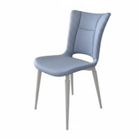 Light Luxury Aesthetic Upholstered Side Chair Minimalist Design Household Furniture Comfortable Padded Seat Indoor Furnishing Sturdy Frame for Restaurant Owners, Interior Designers, Dining Room, Kitchen, Home Office, Bedroom