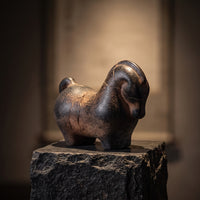 Horse Figurine Tabletop Horse Sculpture Vintage Decor for Simplifiers, Display Shelf, Desktop, Console Table