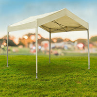 Canopy Tent with Straight Legs Foldable Tent Market Stall for Vendors, Event Organizers, Commerce Shows