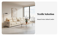 3-Seater Sofa abrasionResistant Straight 3-Person Settee Petaccommodating Couch for Apartment Dwellers, Residents, Small Areas, Lounge Area