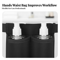 Massage Oil Hands Access Massage Bottle Adjustable Strap Therapist Waist Pouch for Physical Therapists, Spa Professionals, Medical Facility