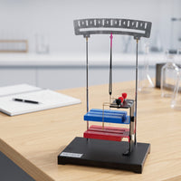 Ampere Force Demonstrator Teaching Instrument Desktop Physics Demonstrator with Pointer Open-Frame Force Demonstration Apparatus for Teachers, Students