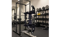 Fitness Rack Hook Steel Barbell Hook Black Metal Exercise Equipment