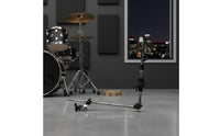 Auxiliary cymbalHat Stand Extended Reach Auxiliary cymbalHat Arm Versatile Mounting Drum Hardware for Drummers