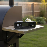 Smoke Mode Pellet Grill Control Board Two Meat Sensor Interface Pellet Grill Controller High-Definition LED Display Digital Thermostat Controller Board for Outdoor Cooking, Backyard