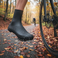 Windproof Cycling Shoe Cover Anti-Slip Sole Two-Wheeled Shoe Cover Waterproof for Cyclists