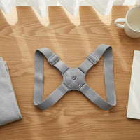 Invisible Smart Posture Brace Discreet Under Clothes Hunchback Corrector Strap Lightweight Back Posture Corrector Angle Monitoring for Children, Students, School, Study, Desk Work