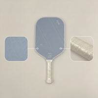 Carbon Fiber Pickleball Paddle Lightweight Pickleball Paddle with PU Grip Pickle Ball Racket Non-Slip Matte-Textured for Players