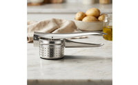 Heavy Duty Stainless Steel Food Press Dishwasher Safe Manual Food Press Rust-Proof Potato Ricer Non-Slip for Chefs