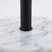 Dining Table and Kitchen Island Paper Roll Holder for Home Cooks, Stainless Steel Towel Countertop with Stable Base
